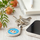 アイス保クリームで落ち着いてチリン キーホルダー (側面)