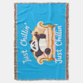 アイス保クリームで落ち着いてチリン スローブランケット (正面縦)