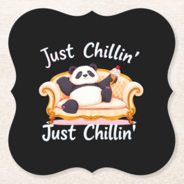 アイス保クリームで落ち着いてチリン ペーパーコースター