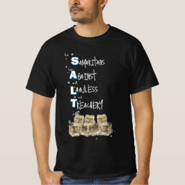 アイス反対政治価値Tシャツ (SALT) Tシャツ