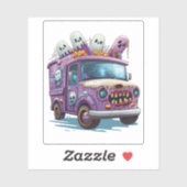 アイス幽霊のよく出るクリームトラック シール (シート)