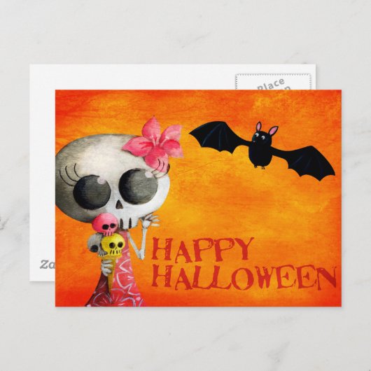 アイス恋しく思クリームとこうもりで死ぬ ポストカード (正面/裏面)