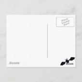 アイス恋しく思クリームとこうもりで死ぬ ポストカード (裏面)