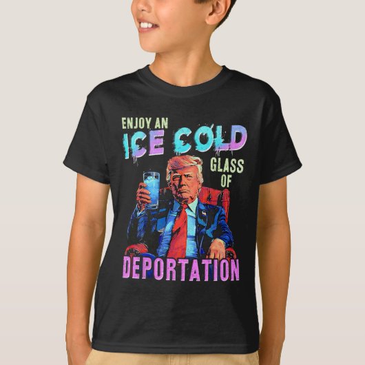 アイス楽しむアンアイスカッドGlの強制送還1 Tシャツ (正面)