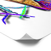 アイス熱狂するクリームコーン1 ポスター (角)