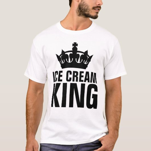 アイス王様 メンズパパTシャツ Tシャツ (正面)