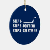 アイス登山-秋しない セラミックオーナメント (右)