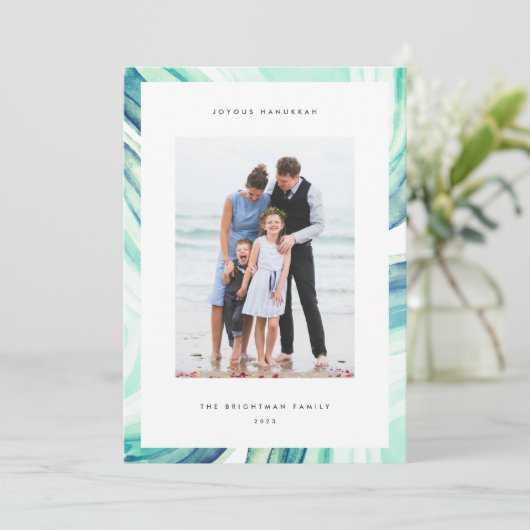 アイス縁どアゲート |ハヌカー写真 シーズンカード (スタンド正面)