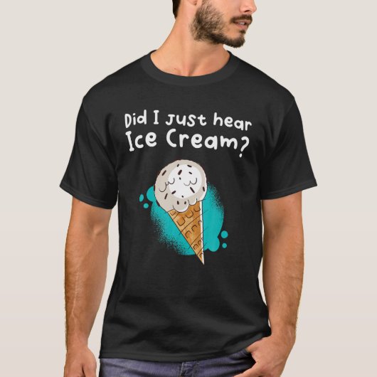 アイス聞こえたか？ Tシャツ (正面)