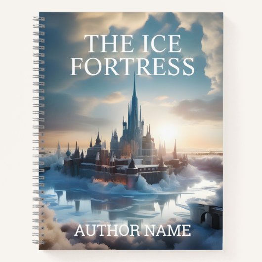 アイス要塞ブックカバーインスピレーション手帳 ノートブック (正面)