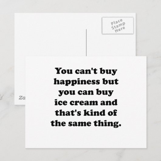 アイス買クが出来る ポストカード (正面/裏面)