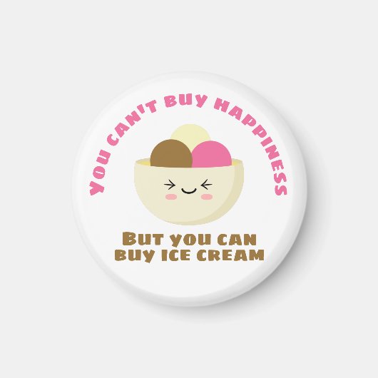 アイス買クリーム マグネット (正面)