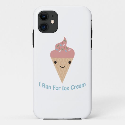 アイス走クリームかわいい Case-Mate iPhoneケース (裏面)