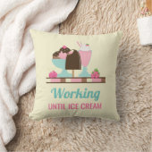 アイス間抜けクリームまでパンプー – Yummy Treats クッション (ブランケット)