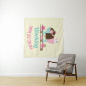 アイス間抜けクリームまでパンプー – Yummy Treats タペストリー (インサイチュ(横))