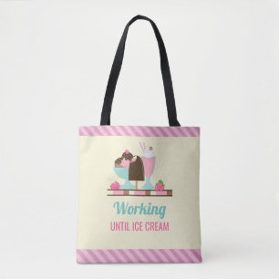 アイス間抜けクリームまでパンプー – Yummy Treats トートバッグ