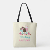 アイス間抜けクリームまでパンプー – Yummy Treats トートバッグ (裏面)