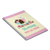 アイス間抜けクリームまでパンプー – Yummy Treats ノートブック (右側)