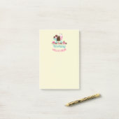 アイス間抜けクリームまでパンプー – Yummy Treats ポストイット (デスク上)