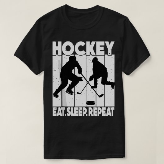 アイス食べホッケーリピート11 Tシャツ (デザイン正面)