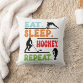 アイス食べホッケーリピート クッション (ブランケット)