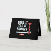 アイス魚釣りが吹き出すまでおもしろいドリル カード (正面)