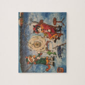 アイス魚釣りアットナイト ジグソーパズル (縦)