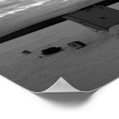 アイス魚釣りシャンティ、ミシガン半島の上部半島 ポスター (角)