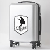 アイス魚釣りストロング生き延び引用文冬アウトドア シール (スーツケース)