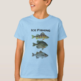 アイス魚釣りパンフィッシュ Tシャツ