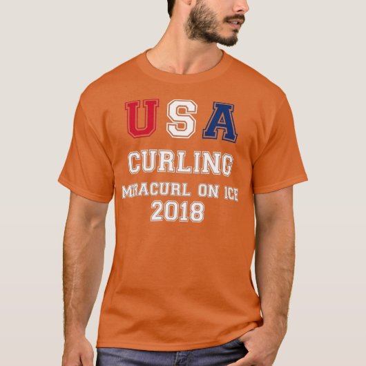 アイス2018のTシャツに奇跡を巻くアメリカ合衆国 Tシャツ (正面)