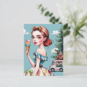 アイス・イン・ザ・フォレストサスカッチ ポストカード (スタンド正面)