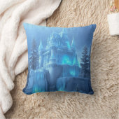 アイス・キャッスル・オブ・ド凍ってい・ドリームス クッション (ブランケット)