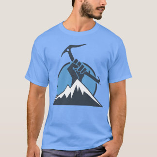 アイス クライミング パワー ガール Tシャツ