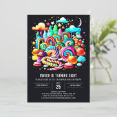 アイス・クリーム・スイート・ワンダーランド・バースデー 招待状 (スタンド正面)