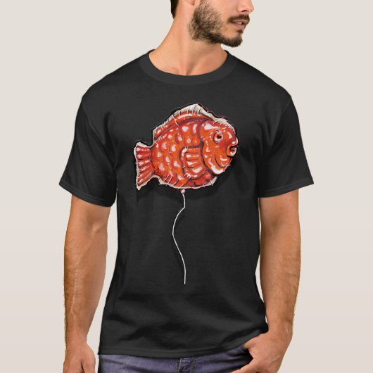 アイス+クリーム+フィッシュ+バルーン Tシャツ (正面)