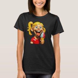 アイス・クリーム・ラフ・ティー Tシャツ