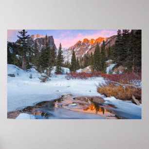 アイス&スノー エステスパーク、コロラド州 ポスター