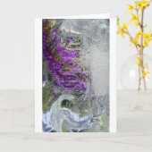 アイス・ブラック・ナイト・バタフライ・ブッシュ カード (黄色い花)