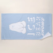 アイス・ベアー ビーチタオル (正面)