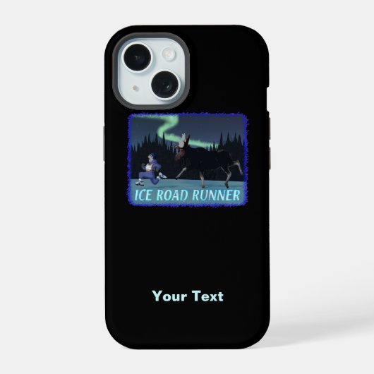 アイス・ロード・ランナー iPhone 15ケース (裏面)