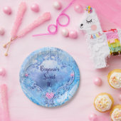 アイス&凍っていスノーフレークスウィンターワンダーランドパーティー ペーパープレート (パーティー)