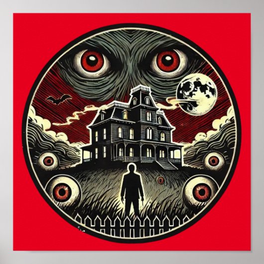 アイズオブザマンション幽霊のよく出る ポスター (正面)