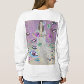 アイズスウェットシャツ，ムーンスウェットシャツ スウェットシャツ (裏面)