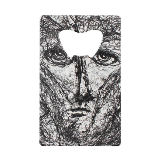 アイズボトルオープナー！ クレジットカード栓抜き (正面)