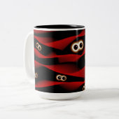 アイズ不気味コーヒーマグ ツートーンマグカップ (正面左)