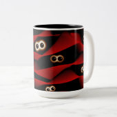 アイズ不気味コーヒーマグ ツートーンマグカップ (正面右)