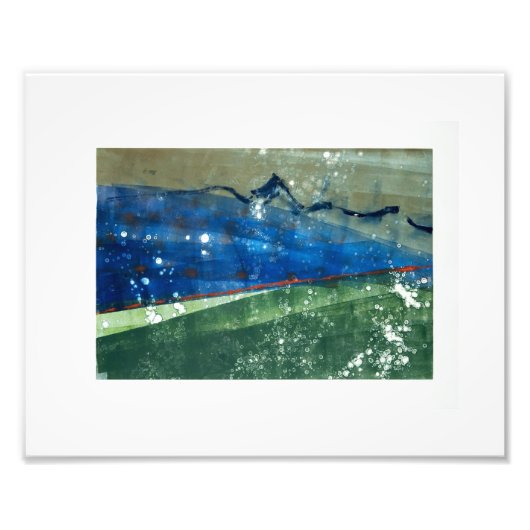 アイズ山脈 フォトプリント            (正面)