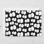 アイズ熱狂するズがハローウィンパーティを取得す不気味る 招待状 (裏面)