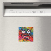 アイズ熱狂するモンカラフルスタースマイル マグネット (インサイチュ (食洗機))